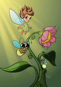 F&eacute;e des fleurs et des abeilles